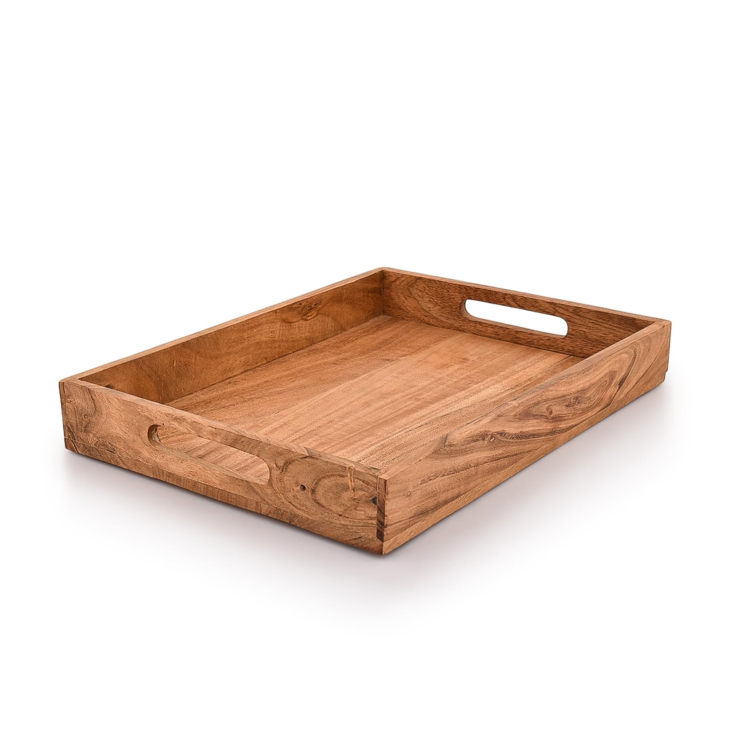 Amazon.com: Kaizen Casa |Wooden Rectangular Serving Tray, Wood